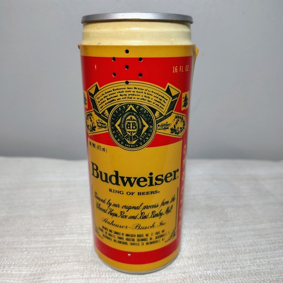 Budweiser Other - Vintage Budweiser Beer Can land line Telephone Phone Red Collectible Decor